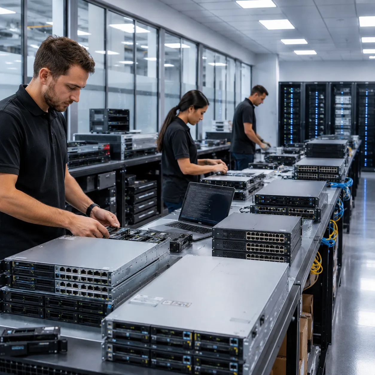 Chrome Tech deployment workforce and technician team